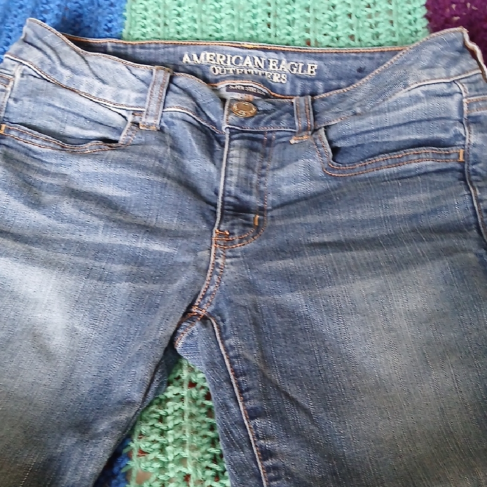 American Eagle Outfitters Women's Denim Skinny Jeans - Picture 2 of 6